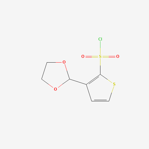3-(1,3-dioxolan-2-yl)thiophene-2-sulfonyl chloride (CAS: 103011-38-7) - Related Chemical Product