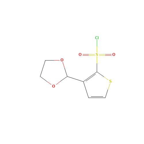 3-(1,3-dioxolan-2-yl)thiophene-2-sulfonyl chloride (CAS: 103011-38-7) - Related Chemical Product