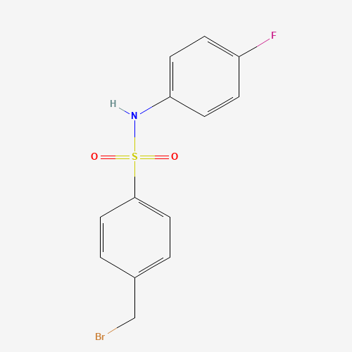 4-(bromomethyl)-N-(4-fluorophenyl)benzenesulfonamide (CAS: 260969-08-2) - Related Chemical Product