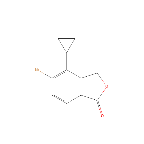 5-bromo-4-cyclopropyl-3H-2-benzofuran-1-one (CAS: 1255209-06-3) - Related Chemical Product