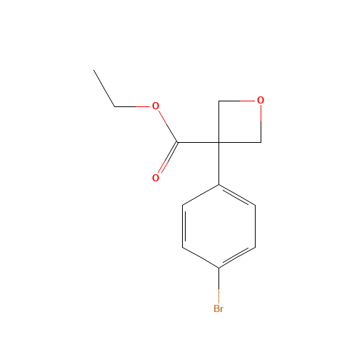ethyl 3-(4-bromophenyl)oxetane-3-carboxylate (CAS: 1370035-61-2) - Related Chemical Product