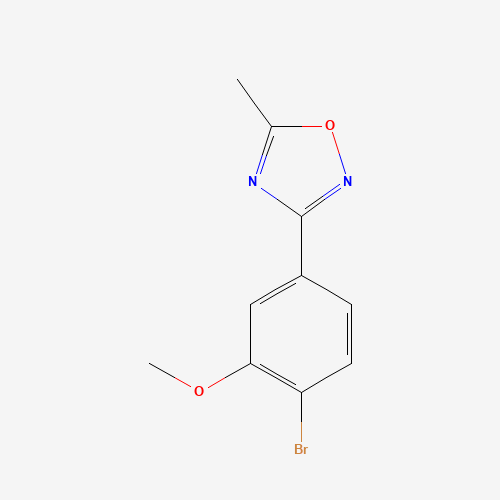3-(4-bromo-3-methoxyphenyl)-5-methyl-1,2,4-oxadiazole (CAS: 1231191-82-4) - Related Chemical Product