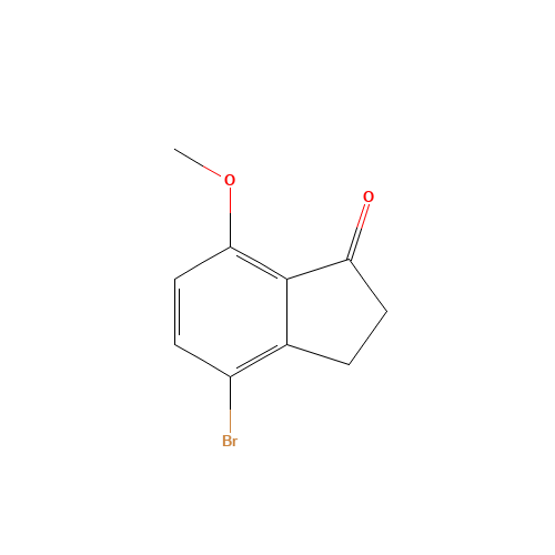 4-bromo-7-methoxy-2,3-dihydroinden-1-one (CAS: 5411-61-0) - Related Chemical Product