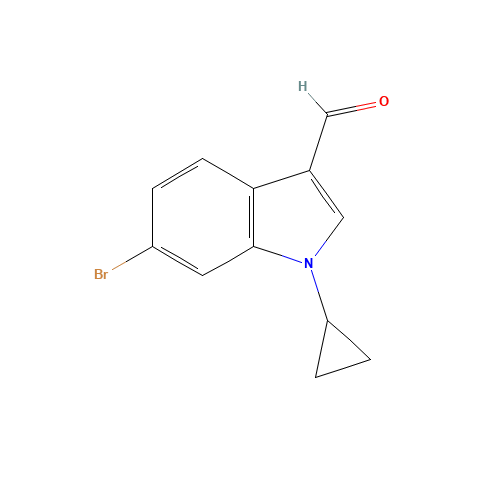 6-bromo-1-cyclopropylindole-3-carbaldehyde (CAS: 1350762-48-9) - Related Chemical Product
