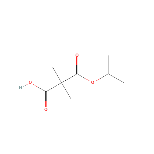 2,2-dimethyl-3-oxo-3-propan-2-yloxypropanoic acid (CAS: 7695-26-3) - Related Chemical Product