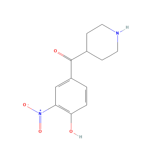(4-hydroxy-3-nitrophenyl)-piperidin-4-ylmethanone (CAS: 1514925-88-2) - Related Chemical Product