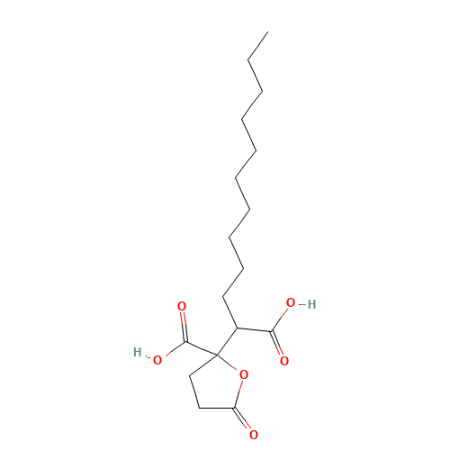 2-(1-carboxyundecyl)-5-oxooxolane-2-carboxylic acid (CAS: 469-77-2) - Related Chemical Product