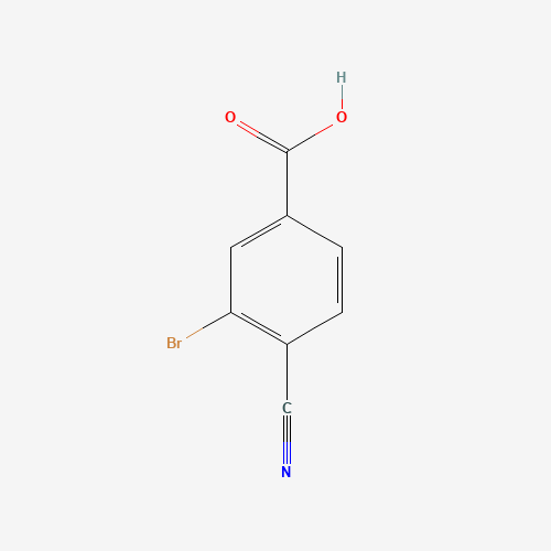 3-bromo-4-cyanobenzoic acid (CAS: 581213-69-6) - Related Chemical Product