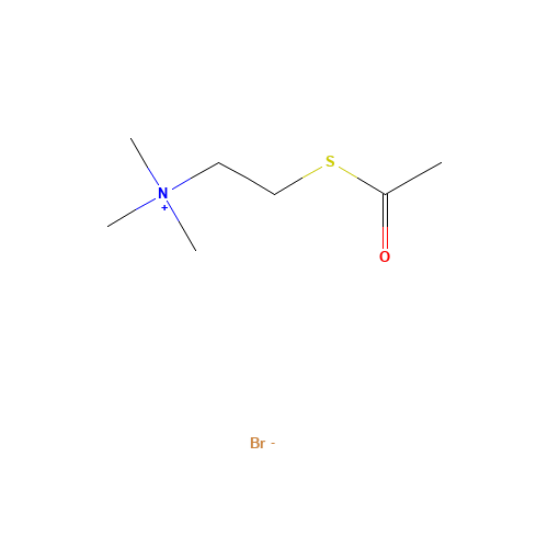 2-acetylsulfanylethyl(trimethyl)azanium;bromide (CAS: 25025-59-6) - Related Chemical Product