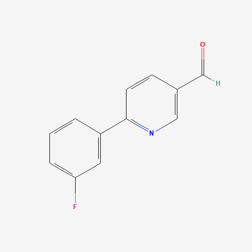 6-(3-fluorophenyl)pyridine-3-carbaldehyde (CAS: 898795-81-8) - Related Chemical Product