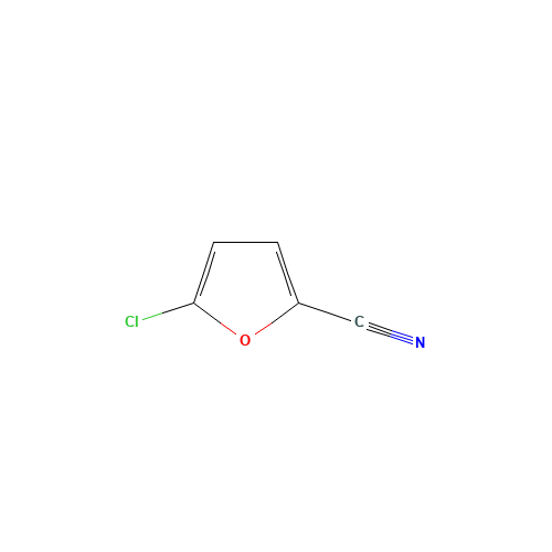5-chlorofuran-2-carbonitrile (CAS: 57240-59-2) - Chemical Structure and Molecular Formula 