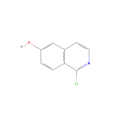 1-chloro-2H-isoquinolin-6-one (CAS: 850197-67-0) - Chemical Structure and Molecular Formula 