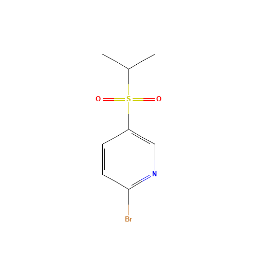 2-bromo-5-propan-2-ylsulfonylpyridine (CAS: 1245648-96-7) - Related Chemical Product