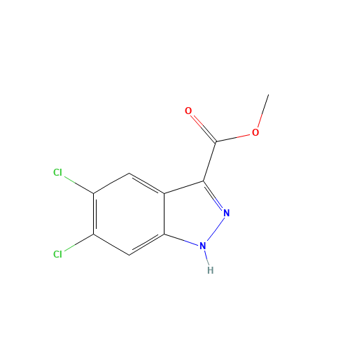 methyl 5,6-dichloro-1H-indazole-3-carboxylate (CAS: 885278-48-8) - Related Chemical Product