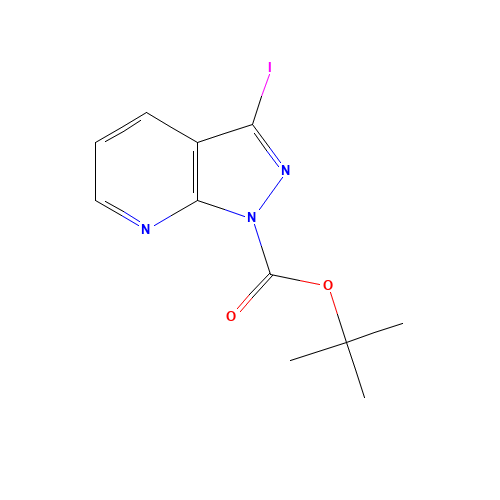tert-butyl 3-iodopyrazolo[3,4-b]pyridine-1-carboxylate (CAS: 920036-34-6) - Related Chemical Product
