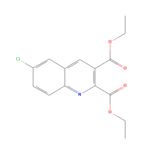 diethyl 6-chloroquinoline-2,3-dicarboxylate (CAS: 92525-74-1) - Related Chemical Product