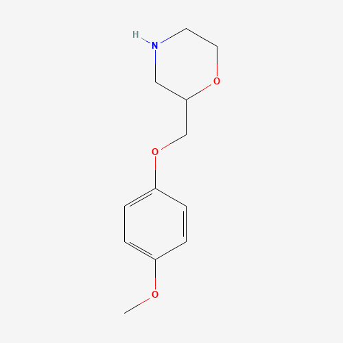 2-[(4-methoxyphenoxy)methyl]morpholine (CAS: 46739-98-4) - Related Chemical Product
