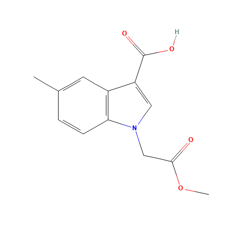 1-(2-methoxy-2-oxoethyl)-5-methylindole-3-carboxylic acid (CAS: 1404532-03-1) - Related Chemical Product