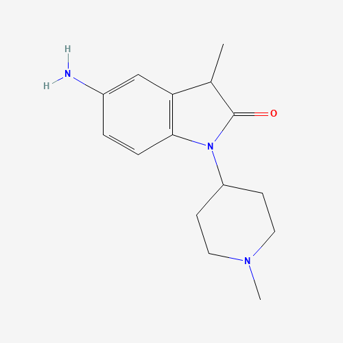 5-amino-3-methyl-1-(1-methylpiperidin-4-yl)-3H-indol-2-one (CAS: 1063406-93-8) - Related Chemical Product