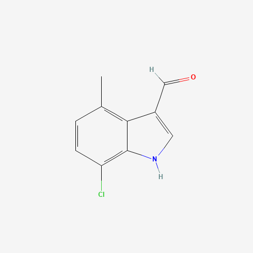 7-chloro-4-methyl-1H-indole-3-carbaldehyde (CAS: 1190320-96-7) - Related Chemical Product