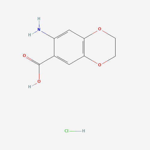 6-amino-2,3-dihydro-1,4-benzodioxine-7-carboxylic acid;hydrochloride (CAS: 857020-56-5) - Related Chemical Product