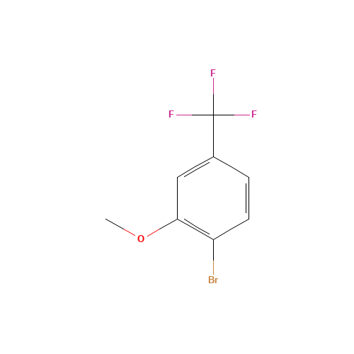 1-bromo-2-methoxy-4-(trifluoromethyl)benzene (CAS: 402-07-3) - Related Chemical Product