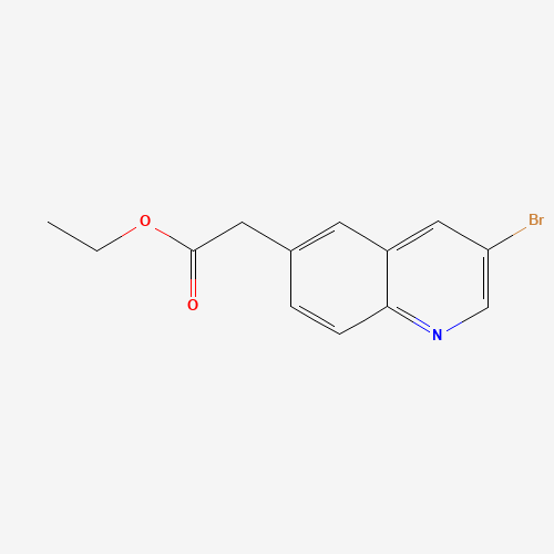 ethyl 2-(3-bromoquinolin-6-yl)acetate (CAS: 1393353-34-8) - Related Chemical Product
