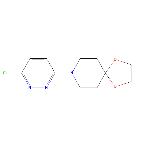8-(6-chloropyridazin-3-yl)-1,4-dioxa-8-azaspiro[4.5]decane (CAS: 606131-62-8) - Related Chemical Product