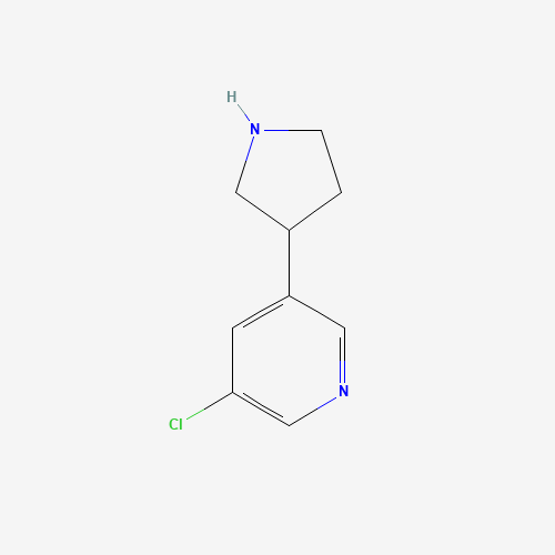 3-chloro-5-pyrrolidin-3-ylpyridine (CAS: 1256834-11-3) - Related Chemical Product