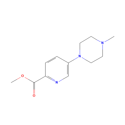 methyl 5-(4-methylpiperazin-1-yl)pyridine-2-carboxylate (CAS: 1035270-92-8) - Related Chemical Product