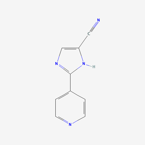 2-pyridin-4-yl-1H-imidazole-5-carbonitrile (CAS: 34626-11-4) - Related Chemical Product