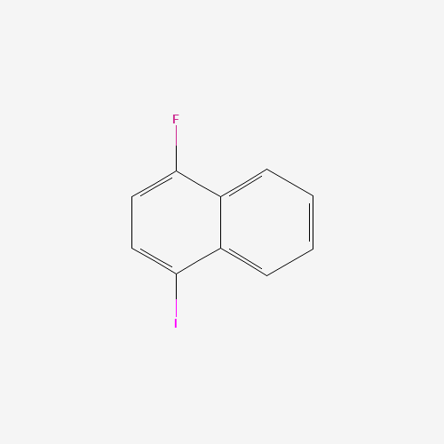 1-fluoro-4-iodonaphthalene (CAS: 17318-09-1) - Chemical Structure and Molecular Formula 