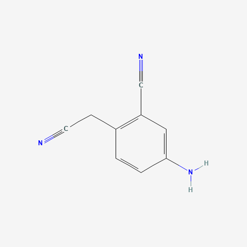 5-amino-2-(cyanomethyl)benzonitrile (CAS: 853910-50-6) - Related Chemical Product