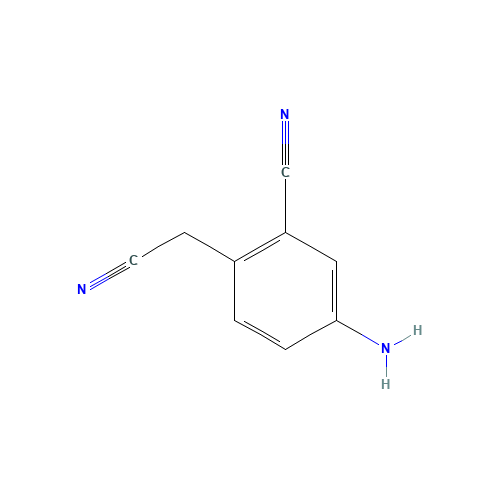 5-amino-2-(cyanomethyl)benzonitrile (CAS: 853910-50-6) - Related Chemical Product