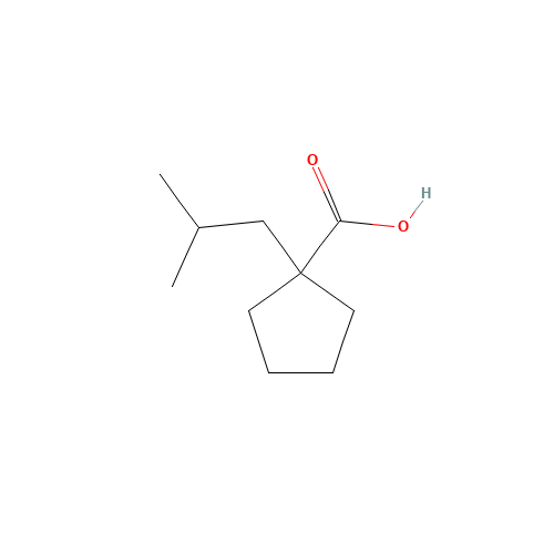 1-(2-methylpropyl)cyclopentane-1-carboxylic acid (CAS: 1210879-99-4) - Related Chemical Product
