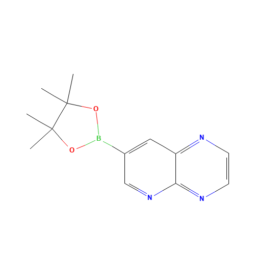 7-(4,4,5,5-tetramethyl-1,3,2-dioxaborolan-2-yl)pyrido[2,3-b]pyrazine (CAS: 1210047-44-1) - Related Chemical Product