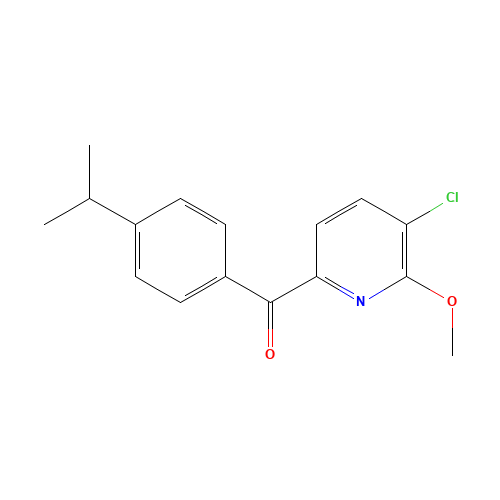 (5-chloro-6-methoxypyridin-2-yl)-(4-propan-2-ylphenyl)methanone (CAS: 1310947-62-6) - Related Chemical Product