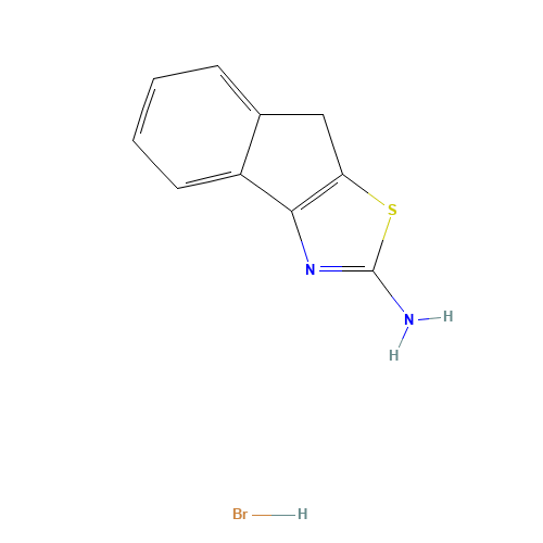 4H-indeno[1,2-d][1,3]thiazol-2-amine;hydrobromide (CAS: 115247-57-9) - Related Chemical Product