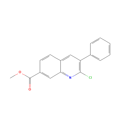 methyl 2-chloro-3-phenylquinoline-7-carboxylate (CAS: 1383849-48-6) - Related Chemical Product
