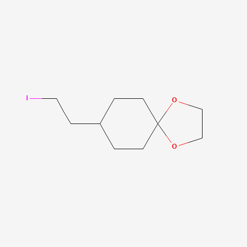 8-(2-iodoethyl)-1,4-dioxaspiro[4.5]decane (CAS: 1011296-64-2) - Related Chemical Product