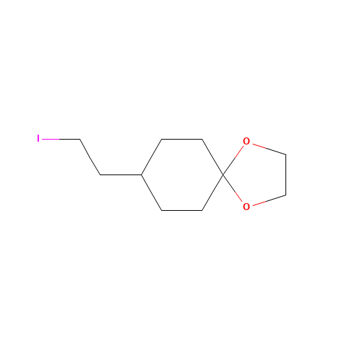8-(2-iodoethyl)-1,4-dioxaspiro[4.5]decane (CAS: 1011296-64-2) - Related Chemical Product