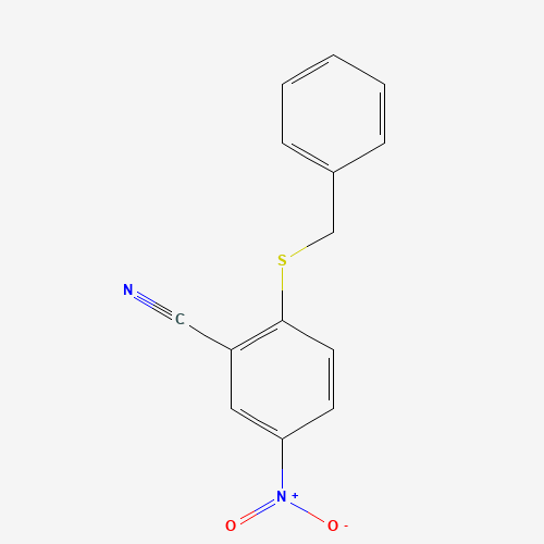 2-benzylsulfanyl-5-nitrobenzonitrile (CAS: 175135-67-8) - Related Chemical Product