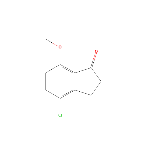 4-chloro-7-methoxy-2,3-dihydroinden-1-one (CAS: 99183-99-0) - Related Chemical Product