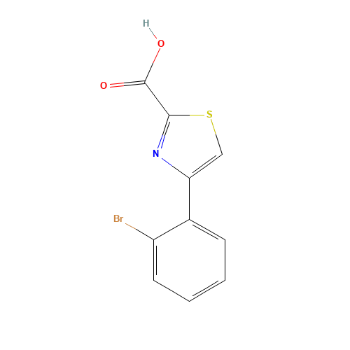 4-(2-bromophenyl)-1,3-thiazole-2-carboxylic acid (CAS: 1261268-93-2) - Related Chemical Product