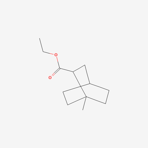 ethyl 4-methylbicyclo[2.2.2]octane-3-carboxylate (CAS: 62934-94-5) - Chemical Structure and Molecular Formula 