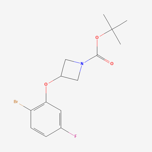 tert-butyl 3-(2-bromo-5-fluorophenoxy)azetidine-1-carboxylate (CAS: 1042428-82-9) - Related Chemical Product