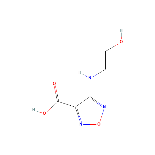 4-(2-hydroxyethylamino)-1,2,5-oxadiazole-3-carboxylic acid (CAS: 147194-40-9) - Related Chemical Product