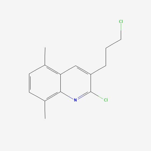 2-chloro-3-(3-chloropropyl)-5,8-dimethylquinoline (CAS: 948294-59-5) - Related Chemical Product