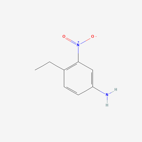 4-ethyl-3-nitroaniline (CAS: 51529-96-5) - Chemical Structure and Molecular Formula 