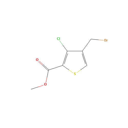 methyl 4-(bromomethyl)-3-chlorothiophene-2-carboxylate (CAS: 229342-84-1) - Related Chemical Product